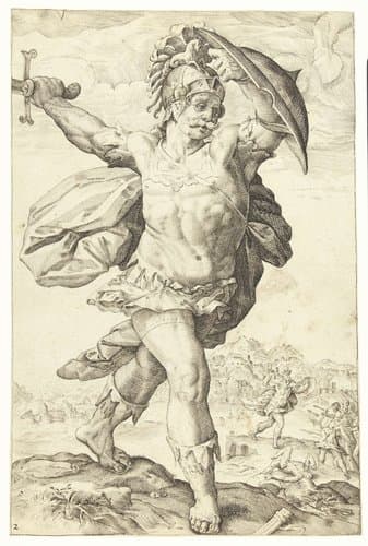 Romeinse helden by Lucas van Haelwech