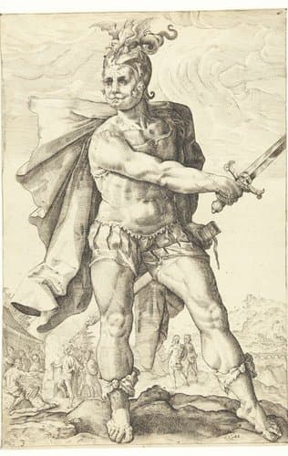 Romeinse helden by Lucas van Haelwech