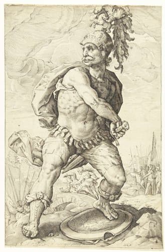 Titus Manlius Torquatus by Lucas van Haelwech