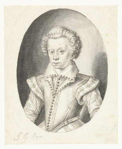 Portret van Henri de Bourbon by Jacques de Gheyn (II)