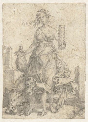 7/14 by Heinrich Aldegrever