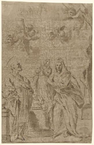 Anna en Joachim met hun dochter Maria by anonymous