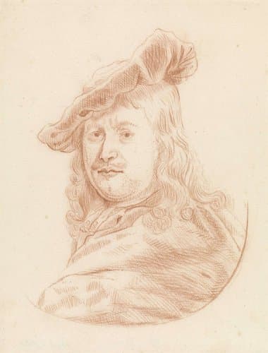Portret van Gerard Dou by anonymous