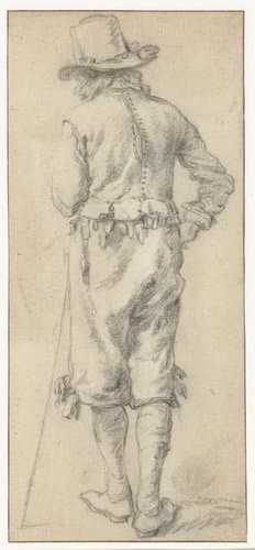 Staande jongeman by anonymous