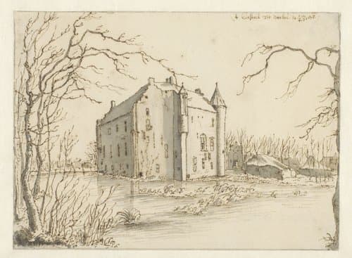 View of Kasteel Frisselstein by Valentijn Klotz