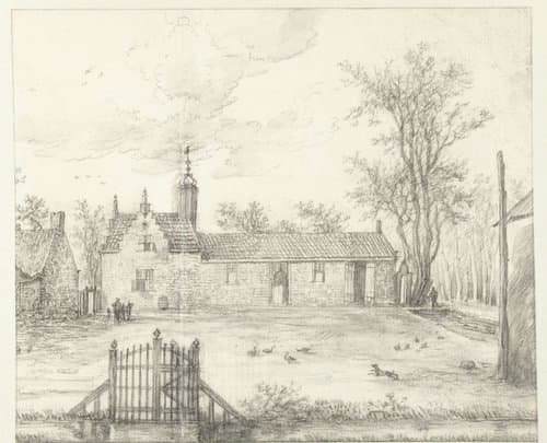 Grote boerenhofstede by anonymous