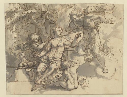 Mythologische of allegorische voorstelling by Gerard de Lairesse