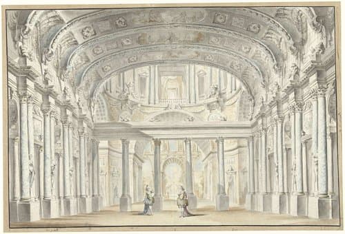De Hofzaal, toneeldecor