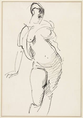 Standing Female Nude by Rik Wouters