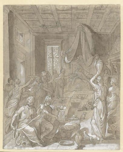 Birth of the Virgin by anonymous