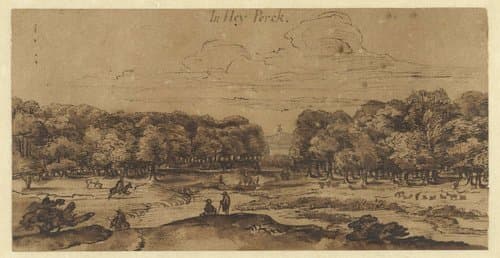 Hydepark te Londen