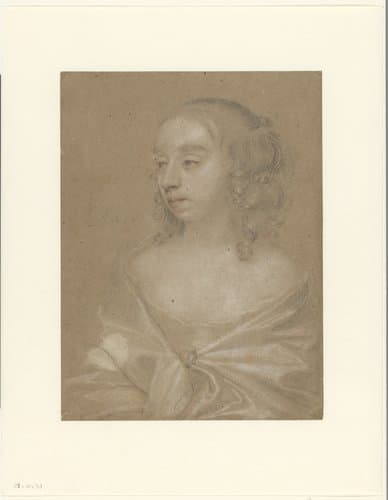 Portret van een onbekende vrouw