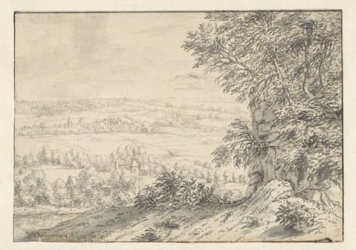 View near Maastricht by Valentijn Klotz