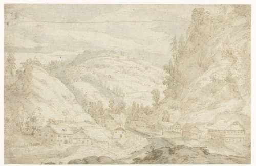 Schetsboek by Frederik van Valckenborch