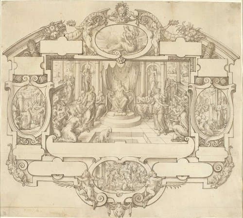 Allegorie op de Rechtspraak by Etienne Delaune