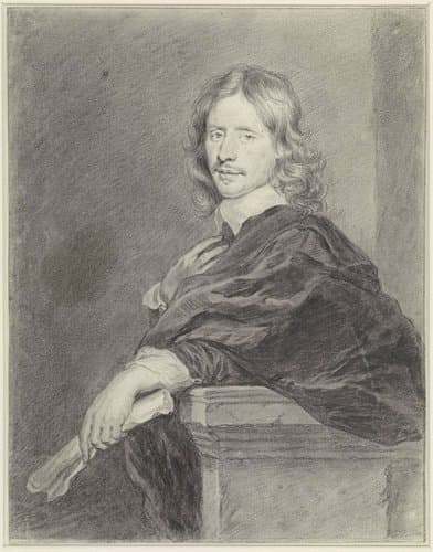 Portret van Govert Flinck by Cornelis van Dalen (II)