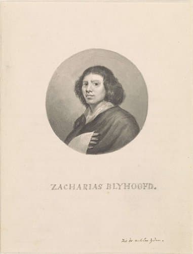 Portret van Zacharias Blijhooft