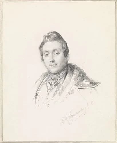 Portrait of Couwenberg, Henricus Wilhelmus