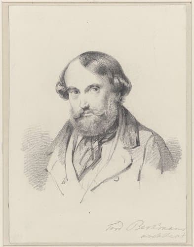 Portret van Ferdinand Berkmans by Ferdinand Berkmans