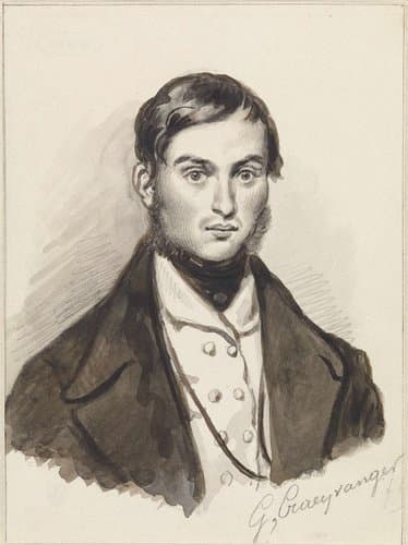 Zelfportret van Gijsbertus Craeyvanger