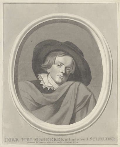Portret van Dirck Helmbreeker by Cornelis van Noorde
