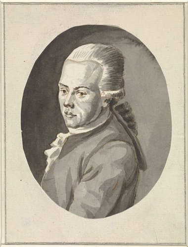 Portret van Jean Grandjean by anonymous