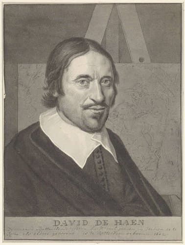 Portret van David de Haen