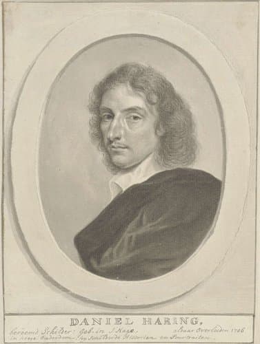 Portret van Daniël Haringh by Cornelis van Noorde