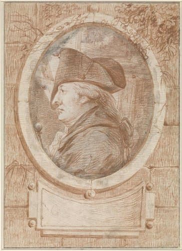 Portret van Geerlig Grijpmoed by Hermanus Fock