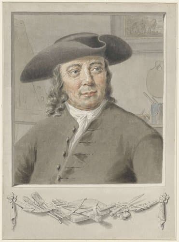 Portret van Johannes Heemskerk by Cornelis van Noorde