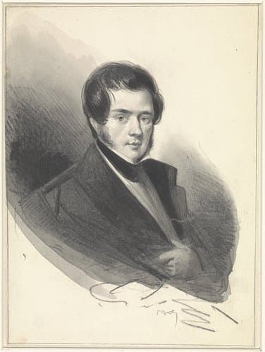 Portret van George Gillis Haanen by anonymous