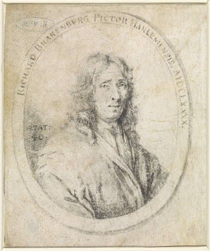 Portret van Richard Brakenburg by anonymous