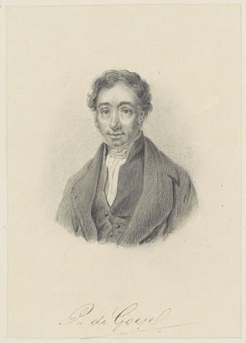 Portret van Pieter de Goeje by Adrianus Johannes Ehnle