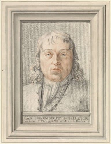 Portret van Jan de Groot by anonymous