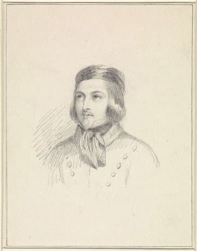 Portret van Aloysius Geefs by anonymous