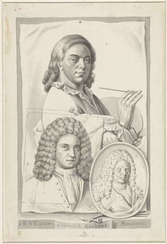 Portretten van Hendrik Soukens by Roeland van Eynden