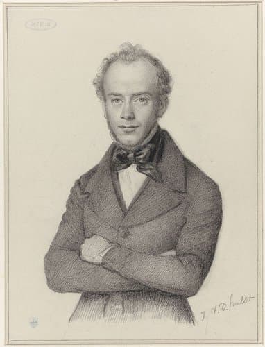 Portret van Johannes Adrianus van der Drift