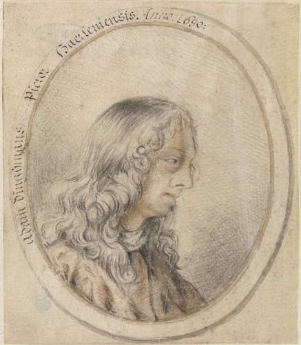 Portret van Adam Dingmans by anonymous