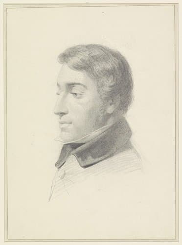 Portret van Arend Bakker by Jacobus Everhardus Josephus van den Berg