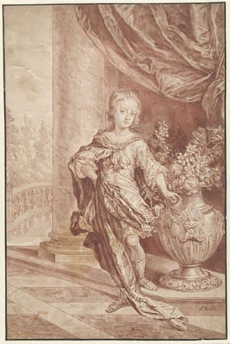Portrait of an Unknown Young Man in an Imagined Roman Costume by Gottfried Kneller