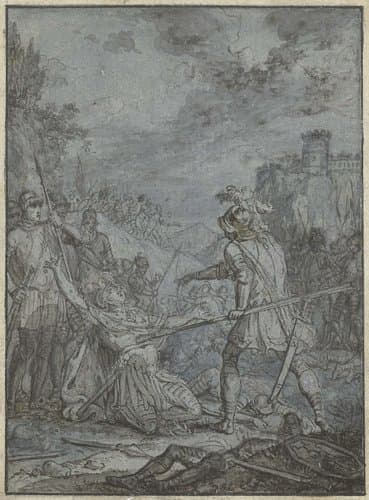 Overgave van een legeraanvoerder by Joseph Werner