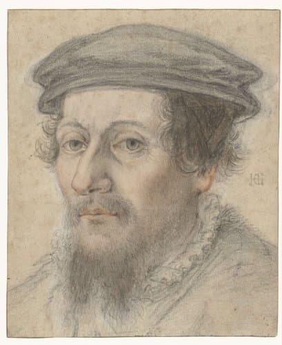 Portret van een onbekende man by anonymous