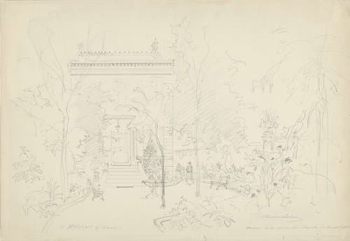Huis te Nogent-sur-Marne by Maxime François Antoine Lalanne