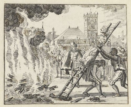 Anneken Hendriks, verbrand op de Dam by anonymous