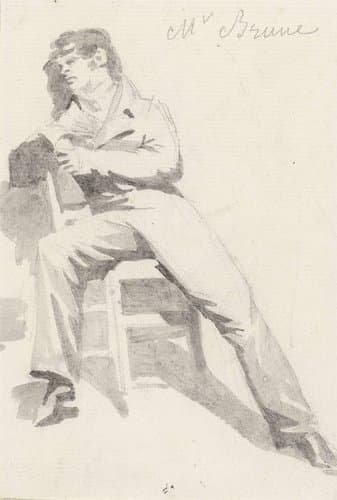 Portret van Mr. Brune by Camille Chenou-Levesque