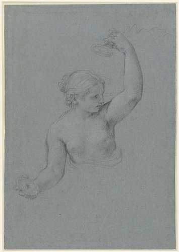 Bacchante met bekkens by anonymous