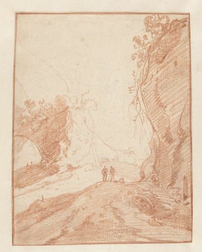 Landschap met rotsen