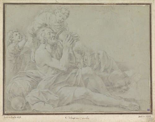 Eliëzer en Rebekka by Sebastiano Conca