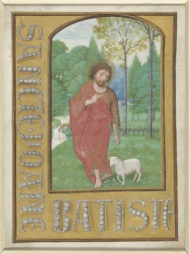 Sancte Joane Batisti by Simon Bening
