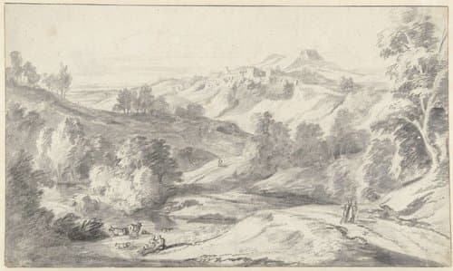 Berglandschap by anonymous